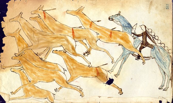 ledger drawing Cheyenne